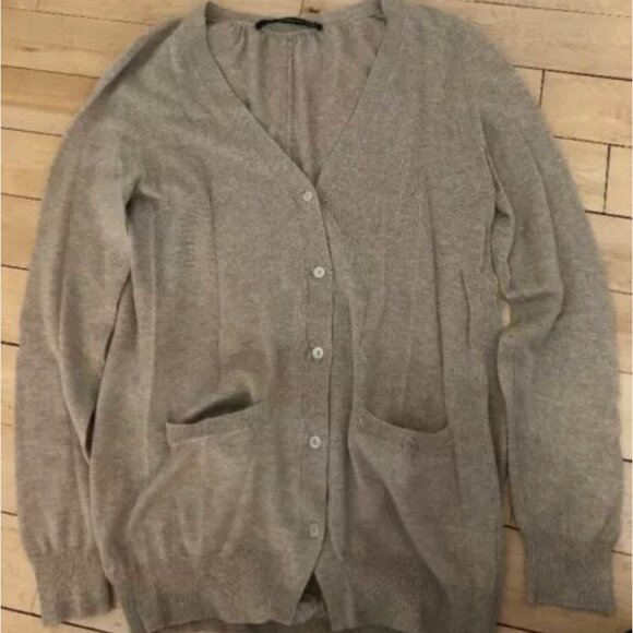 Maurizio Pecoraro Cashmere Cardigan Sz IT 42 - Picture 1 of 11